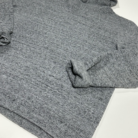 Men’s Faherty Waffle Zip Hoodie, Grey Storm Heather, Size Medium, MKS2305-GSH - Picture 10 of 11